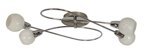 Stropní svítidlo Avila stropní svítidlo 4x40W E14 satin