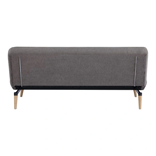 Pohovka Aurora hnědá moderní 3místná do obýváku s područkami