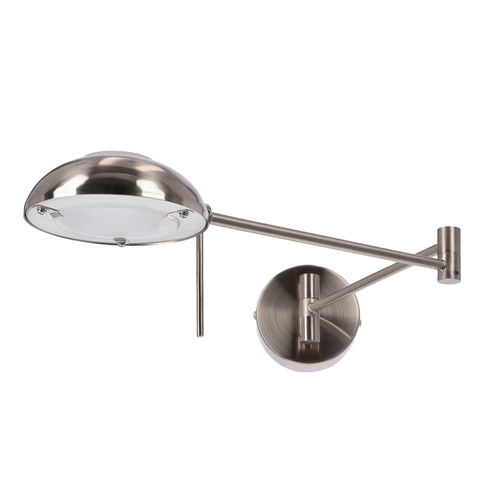 Nástěnné svítidlo Largo moderní kovové nastavitelné saténové do obýváku a ložnice CANDELLUX