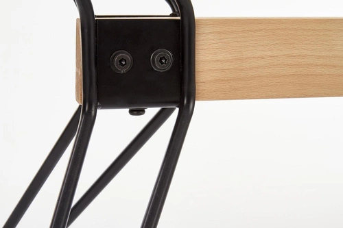 Moderní glamour jídelní stůl Intesi Groll 160x80 se skleněnou deskou a černými nohami, nerozkládací