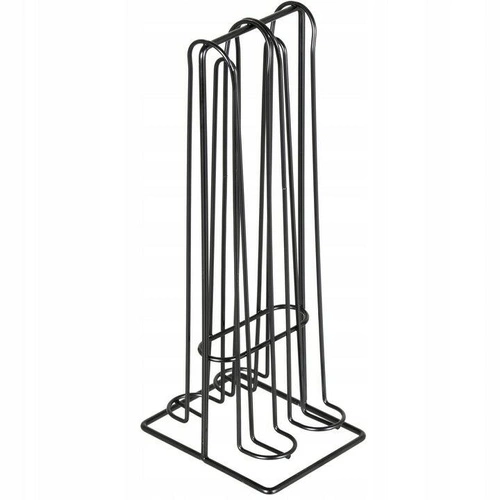 Držák kávových kapslí Nespresso kovový černý