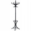 Poulpe moderní dřevěný stojací věšák do předsíně wenge 188 cm Intesi