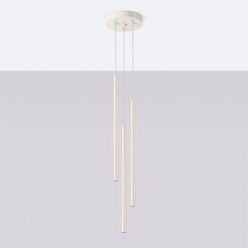 Visící lampa PASTELO 3P béžová
