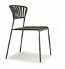 Židle Lisa Club antracitová
