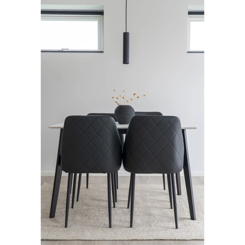 Závěsné svítidlo Paris černé LED moderní nastavitelné do obýváku kuchyně nad ostrůvek