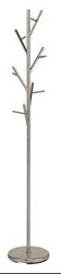 Stojanový věšák na oblečení do předsíně Arbre stříbrný moderní kovový 170 cm