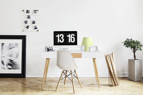 Psací stůl Skans bílý dub