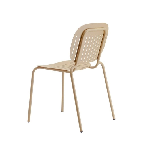 Kovová zahradní židle Si-Si SCAB Design šedá moderní na zahradu, terasu a do restaurace