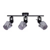 Stropní svítidlo Randi moderní černé 3bodové nastavitelné do kuchyně a jídelny