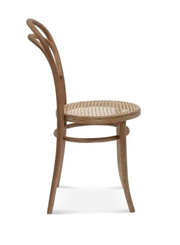 Dřevěná jídelní židle Fameg 14 retro s výpletem, na míru