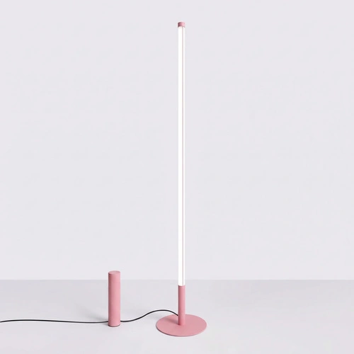 Stojací lampa TRANG růžová LED moderní do obývacího pokoje 3000K