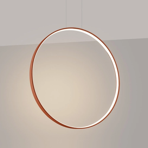 Závěsné LED svítidlo RIO 78 červené nastavitelné nad stůl do kuchyně a jídelny moderní