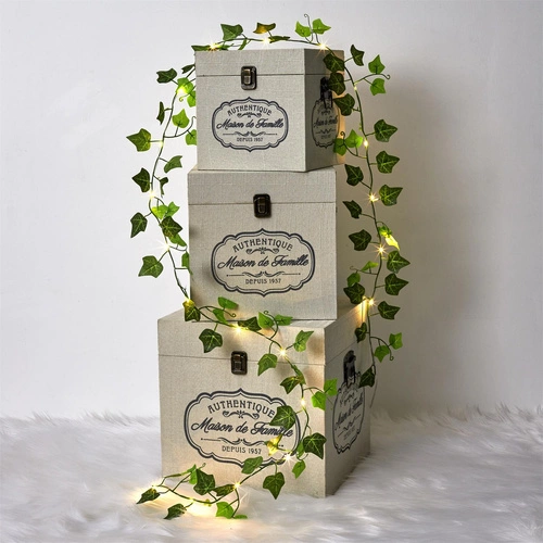 LED girlanda umělá rostlina