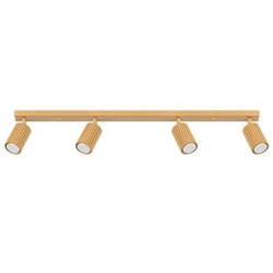 Stropní svítidlo KARBON 4x zlaté nastavitelné glamour do obýváku a ložnice SOLLUX LIGHTING