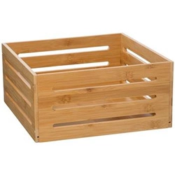 Koš/box 31x15 bambus přírodní