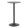 Barový kulatý stůl černý Ibiza 60 cm moderní do kuchyně a jídelny Actona