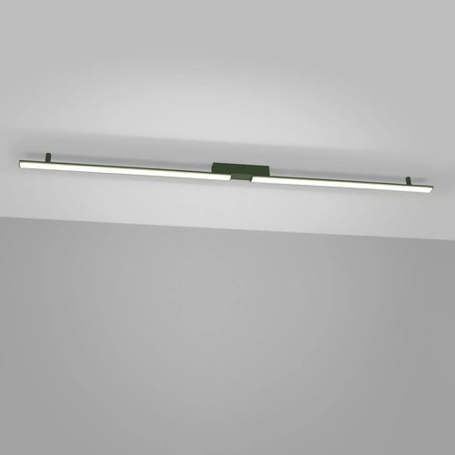 LED stropní svítidlo LAGOM olivově zelené moderní do obýváku a kuchyně 4000K Thoro