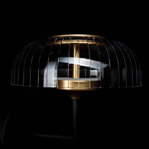 Nástěnné LED svítidlo Vitrum černé moderní do obývacího pokoje a ložnice ALTAVOLA DESIGN