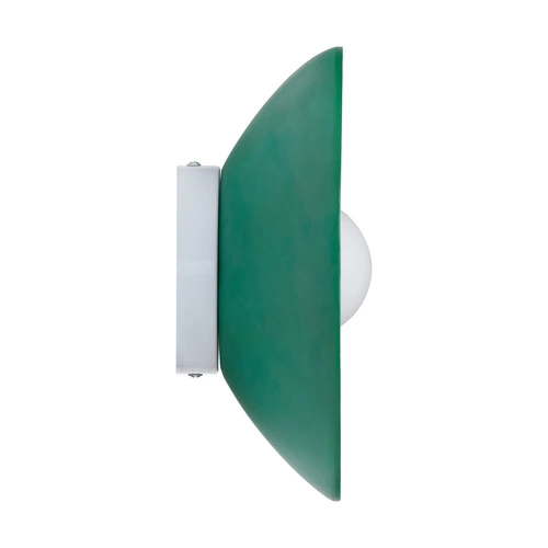 Moderní nástěnné svítidlo ILUSIONI Step into Design zelené kovové 26 cm do obýváku