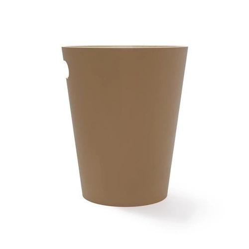 Dřevěný kancelářský odpadkový koš Woodrow Umbra 7,5 l oranžový moderní