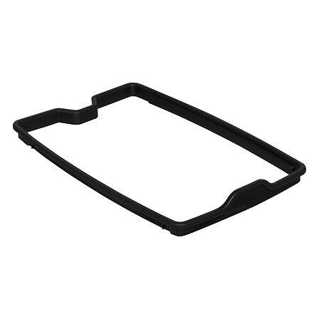 Kuchyňský odpadkový koš 40 l slim s pedálem a tichým zavíráním černý