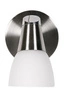 Nástěnné svítidlo Selia 1x40W G9 nikl mat/chrom bílá (bž)