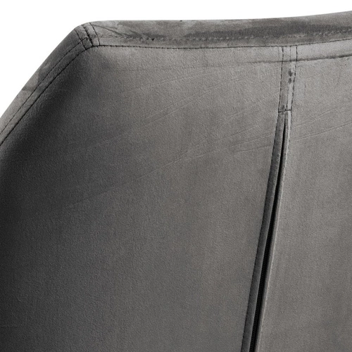 Ergonomická kancelářská židle Nora VIC šedá sametová otočná s područkami Actona