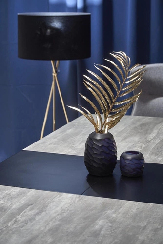 Skládací stůl Vinstron, šedý/černý