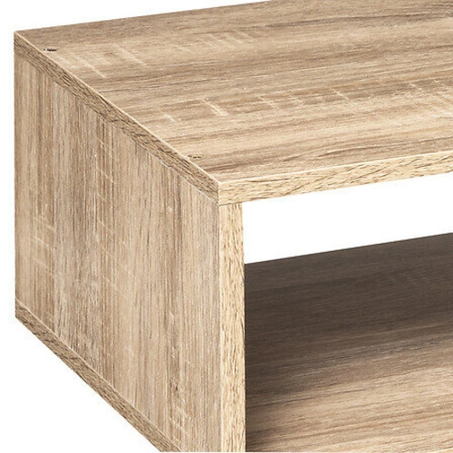 Nástěnná police Kali obdélníková přírodní 69 cm do kuchyně a obýváku klasická závěsná