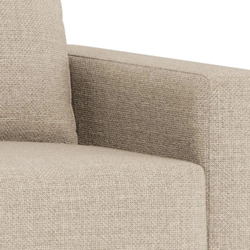 Rozkládací křeslo na spaní Fleury béžový samet do obývacího pokoje