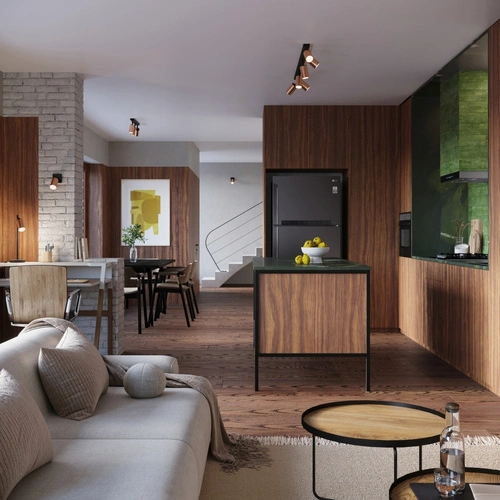 Stropní svítidlo WINX 3 černá měď moderní do obýváku a ložnice Sollux Lighting