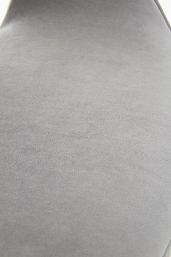 Čalouněná jídelní židle Turynia Intesi skandinávská šedá s područkami dub