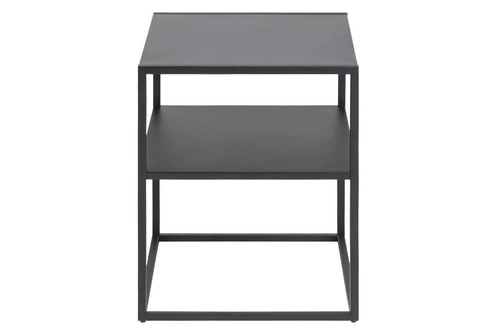 Noční stolek s policí Newton černý