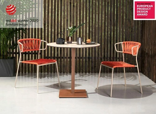 Židle Lisa Filo Arm šedá