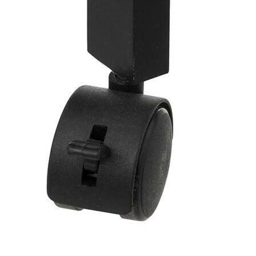 Vozeček na kolečkách Colors 3-úrovňový černý