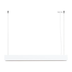 Moderní závěsné svítidlo SPARK bílá, výškově nastavitelné, do obýváku, kuchyně nebo nad ostrůvek 100 cm