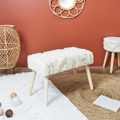 Lavice Boho Bali přírodní
