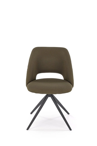 Kancelářská otočná židle Maeba Intesi čalouněná olivová moderní k pracovnímu stolu a do pracovny