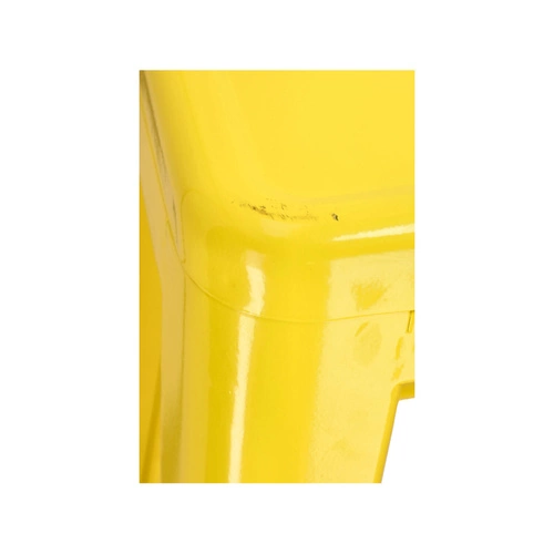 Židle barová Paris 66cm žlutá inspirovaná Tolixem Výprodej