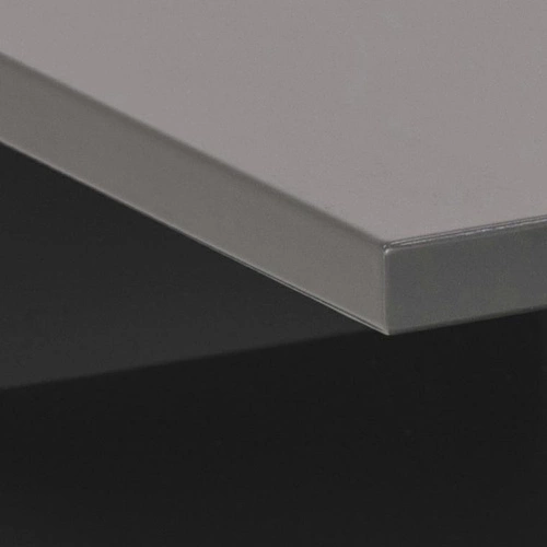 Závěsný noční stolek šedý dřevěný 35 cm se zásuvkou moderní Actona Ashlan