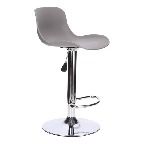 Barová stolička Inge šedá/ chrom outlet