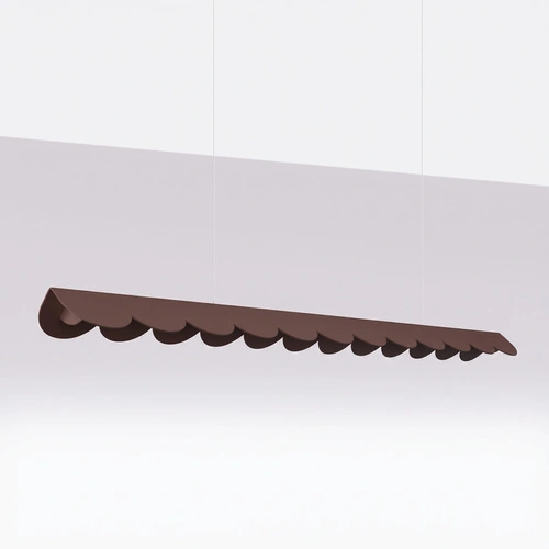 Závěsné svítidlo BISCUIT 130 LED hnědé nad ostrůvek nastavitelné
