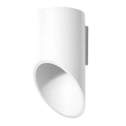 Nástěnné svítidlo Penne 20 cm bílé moderní hliníkové do obýváku a ložnice Sollux Lighting