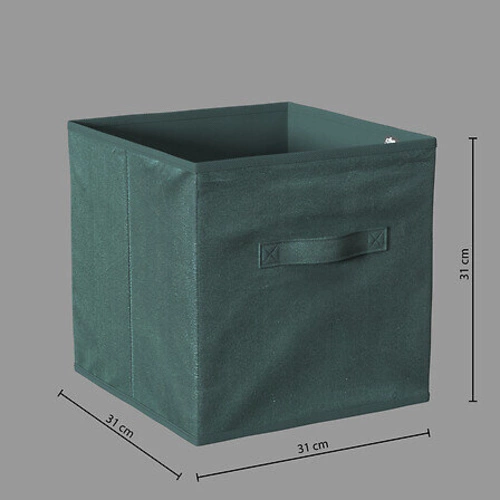 Krabička na polici 31x31cm Velvet khaki