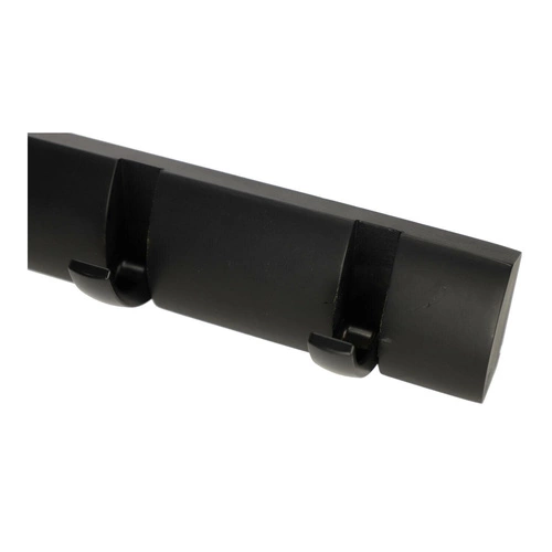 Věšák, 5 úchytů, černý, FLIP Výprodej