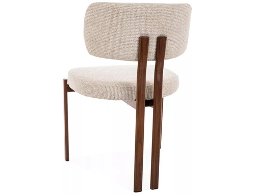 Čalouněná židle Montico béžová moderní do jídelny a obýváku