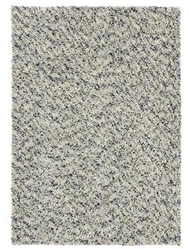 Vlněný shaggy koberec Shaggy Dots šedý 200x300 cm moderní do obýváku Carpets&More