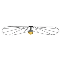 Nástěnné svítidlo ESKOLA 140 černé moderní kovové do obývacího pokoje a ložnice Thoro