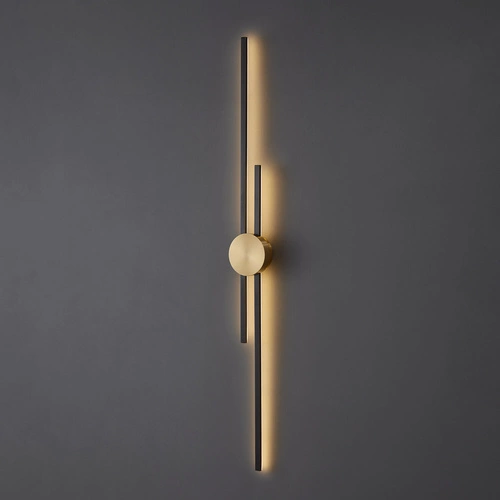 Nástěnné svítidlo CENTRO černé 122 cm