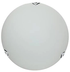 Stropní svítidlo Sara 30 cm bílé moderní skleněné kulaté do obýváku a kuchyně CANDELLUX